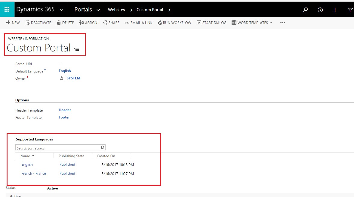 Enable Multiple Languages On Microsoft Dynamics 365 Portal Microsoft 