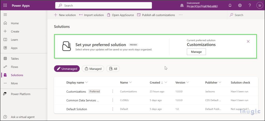 Set Your Preferred Solution In Power Apps For Enhanced Customization