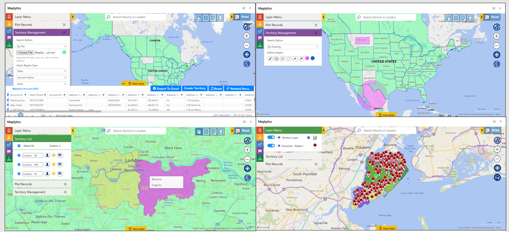 Sales Territory Management