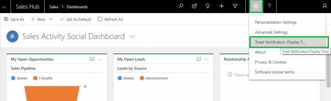 Boost Your Dynamics 365 CRM Toast Notification Display Time - Microsoft ...