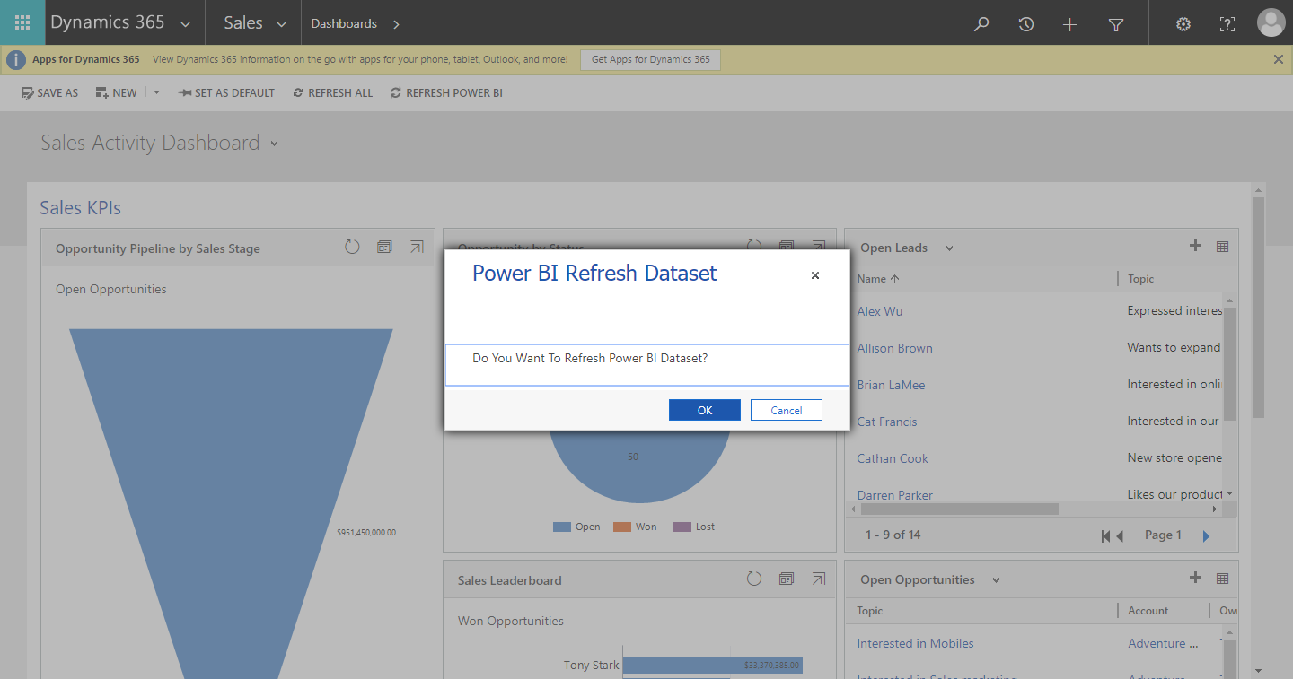 refresh-power-bi-dataset-programmatically-from-dynamics-365-crm