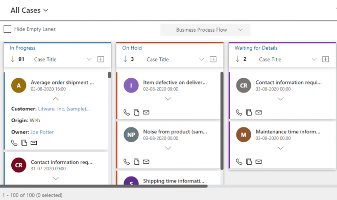 Kanban View Or Mind Map View Within Dynamics 365 CRM – Make Your Choice ...