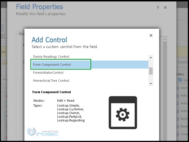 Form Component Control 