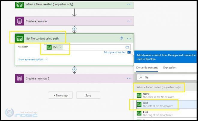 Automate a process to pick files from the on-premises network and ...