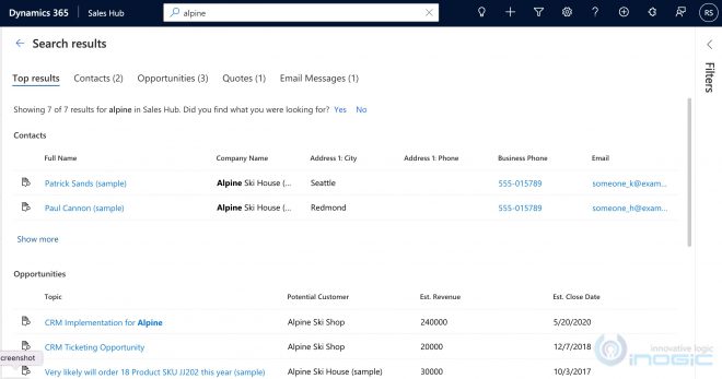 Dataverse Search – Easier than before to find data in Dynamics 365 CRM ...