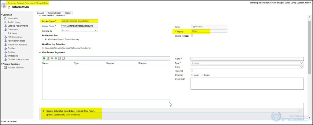 Execute Custom Actions Using Sales Insight Cards (assistant V3) In D365 ...