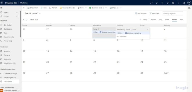 Schedule and Post Content on Social Media using Dynamics 365 Marketing ...