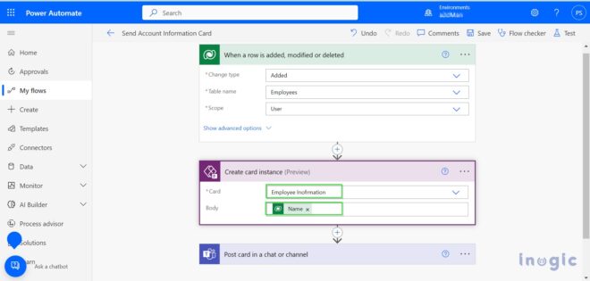 Automatically sending Power Apps cards to Microsoft Teams channels ...