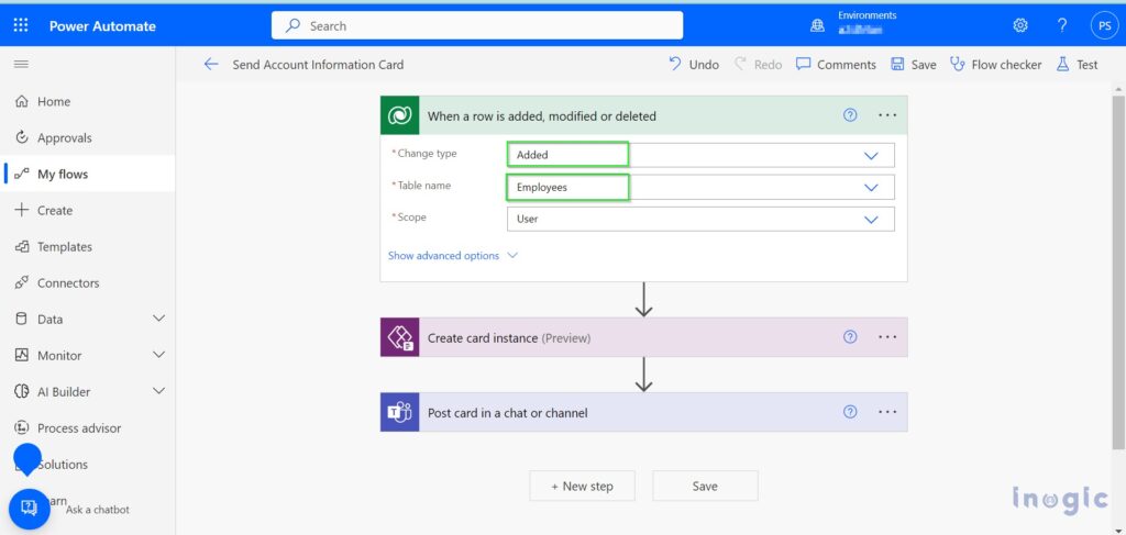 Automatically sending Power Apps cards to Microsoft Teams channels ...