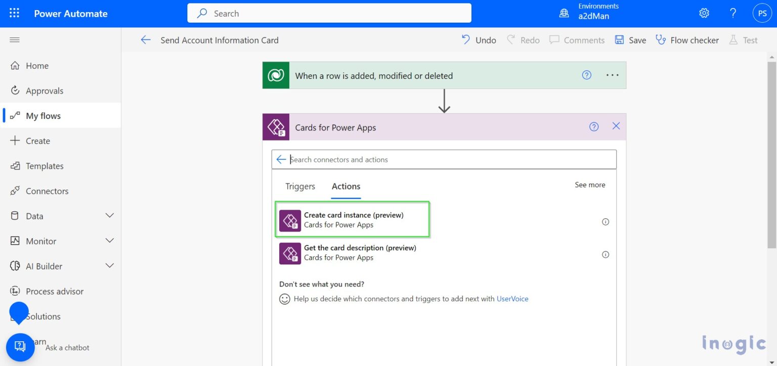 Automatically sending Power Apps cards to Microsoft Teams channels ...