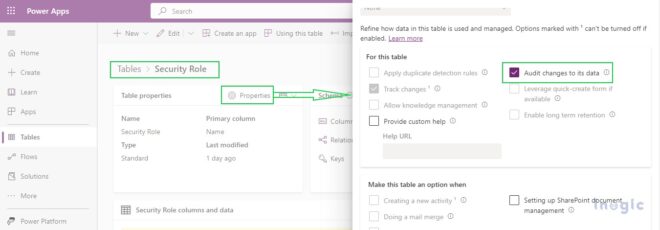 Auditing Of Security Role In Microsoft Dynamic 365 Crm With Enhanced Ui Microsoft Dynamics 365