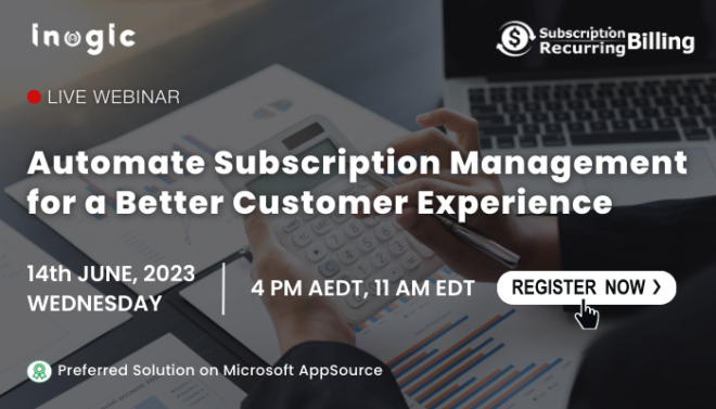 Webinar: Automate Subscription and Recurring Billing Management in ...