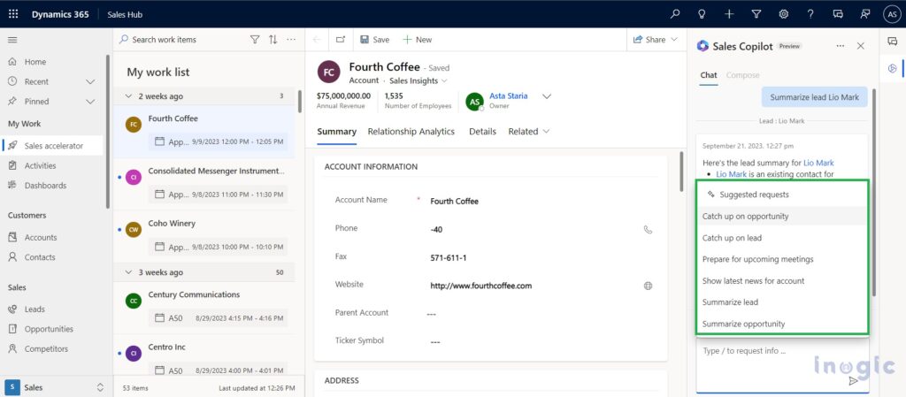 Boosting Sales Efficiency With Sales Copilot In Microsoft Dynamics 365 ...