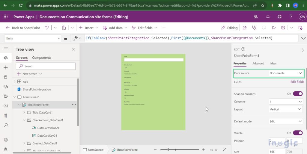 Integrate and customize SharePoint forms with PowerApps - Microsoft ...