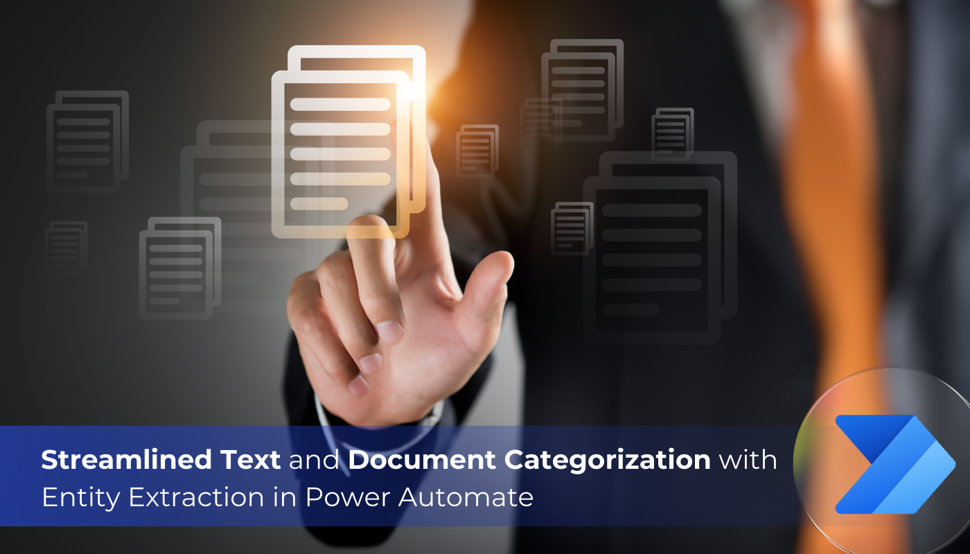 Streamlined Text and Document Categorization in Power Automate