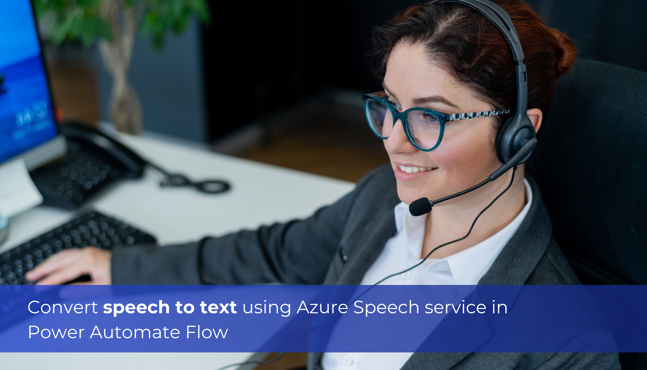 Convert speech to text using Azure Speech service in Power Automate Flow