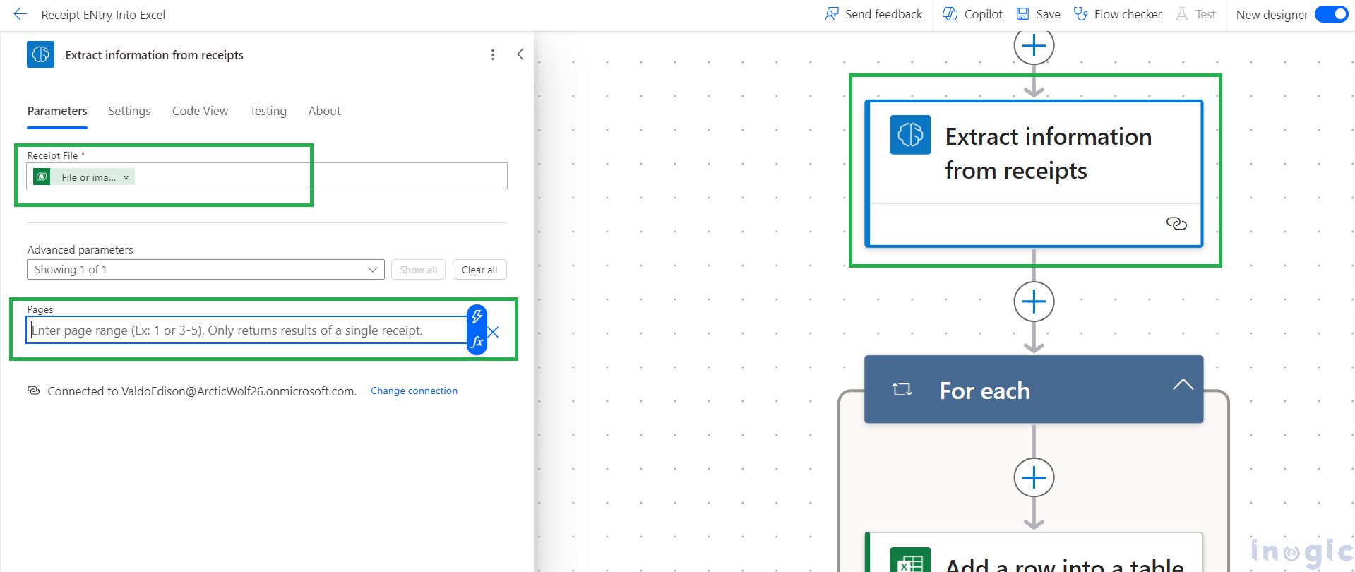 Power Automate's AI Model