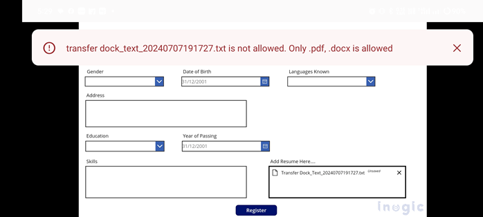 Attachment Control in Power Apps