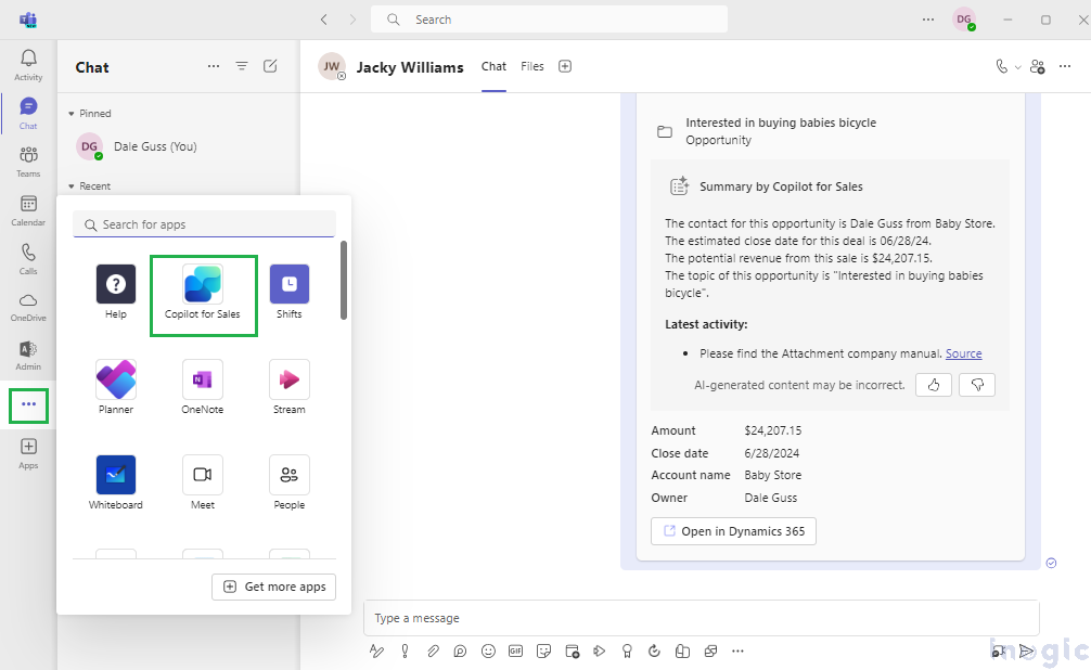 Copilot AI Summaries for Dynamics 365 CRM records