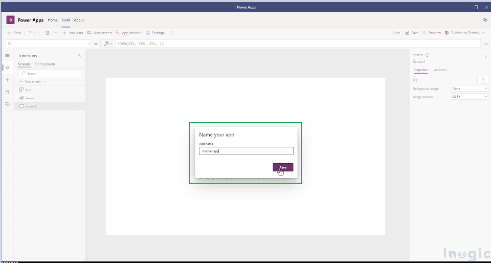 Integrate Power Apps with Microsoft Planner using Microsoft Teams