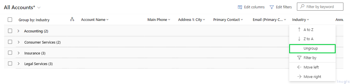 Enhanced Grouping and Aggregation Features in Microsoft Dynamics 365 CRM for Views and Subgrids