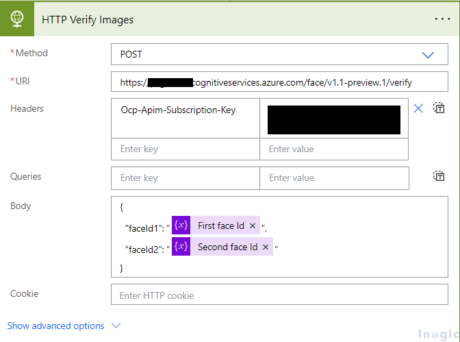 Face Matching Accuracy with Azure Face API in power automate flow