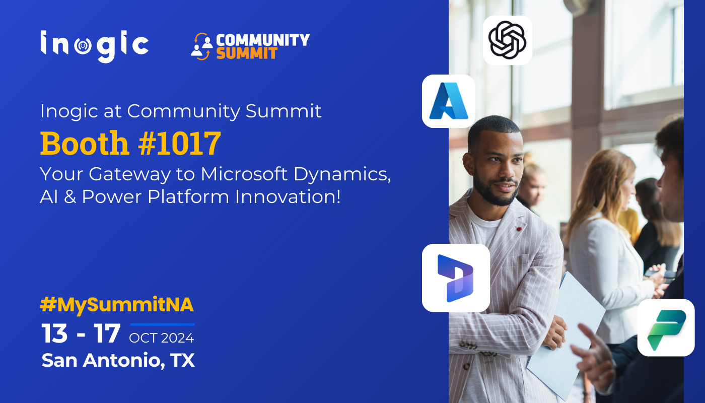 Inogic at Community Summit Booth 1017