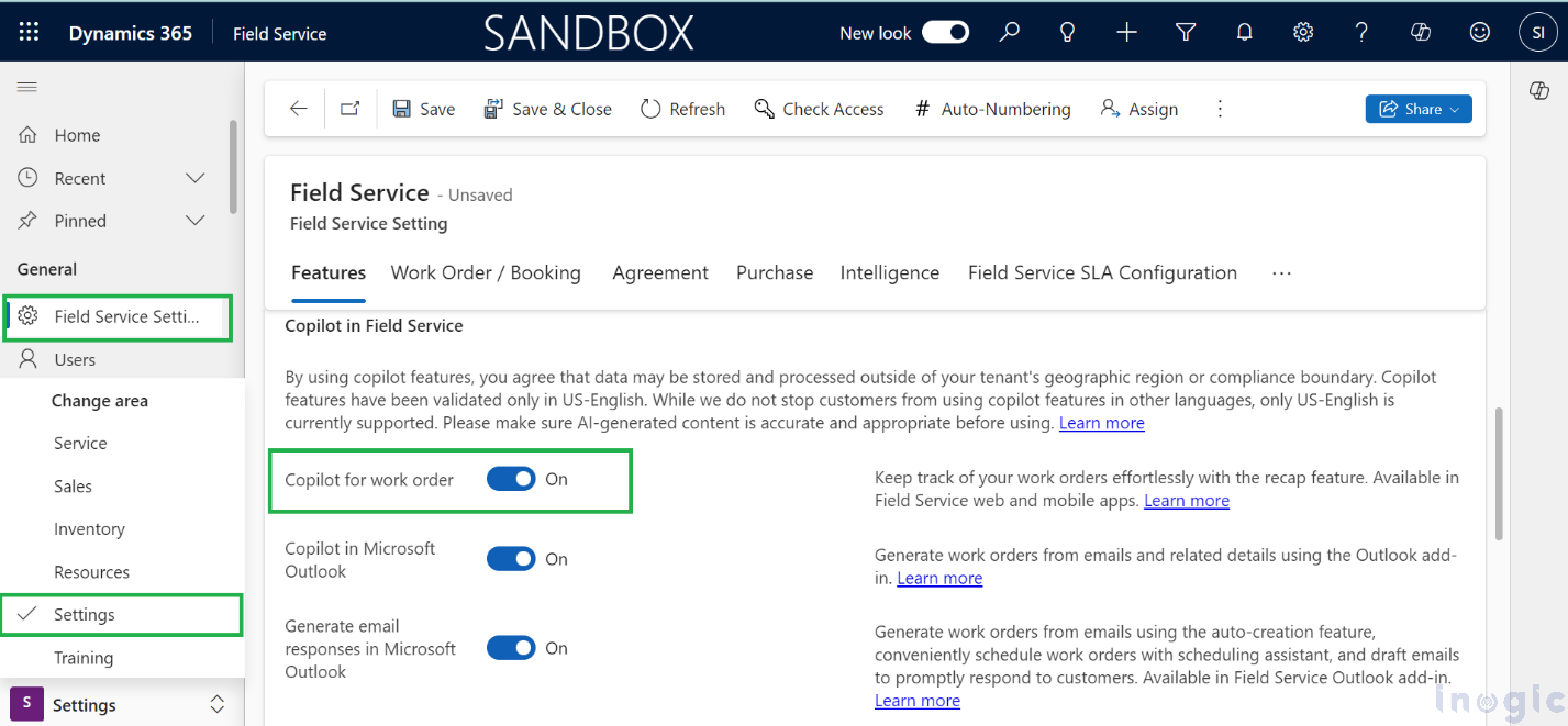 Copilot in Dynamics 365 Field Service 