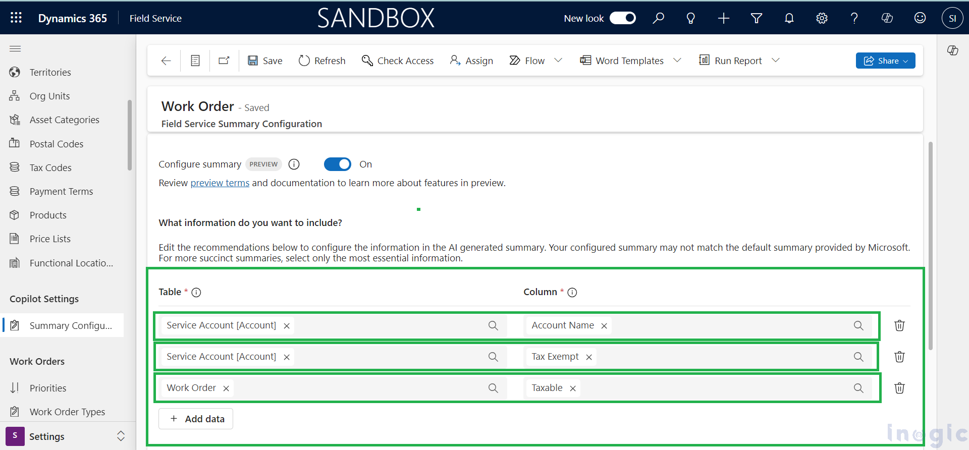 Copilot in Dynamics 365 Field Service 