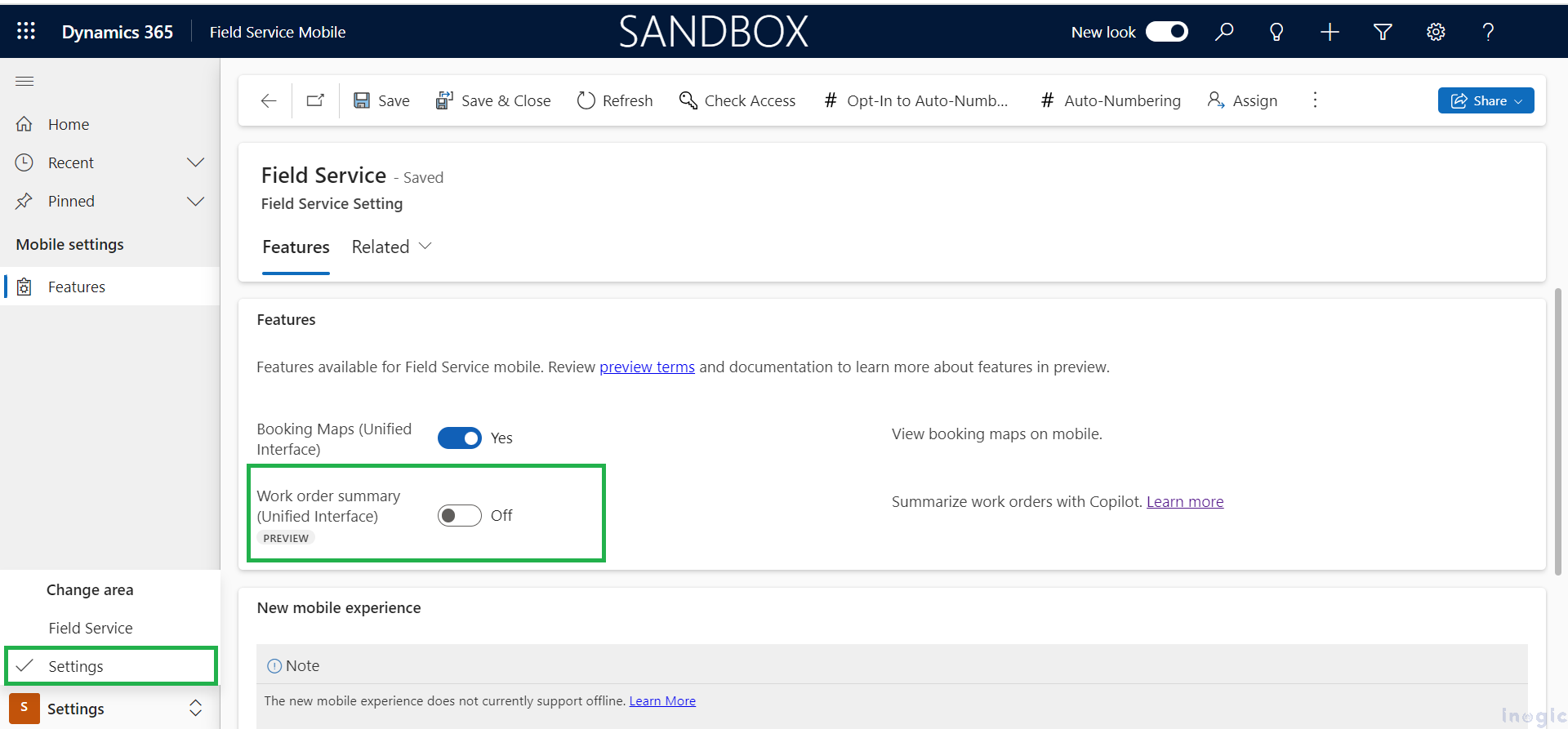 Copilot in Dynamics 365 Field Service Mobile App 