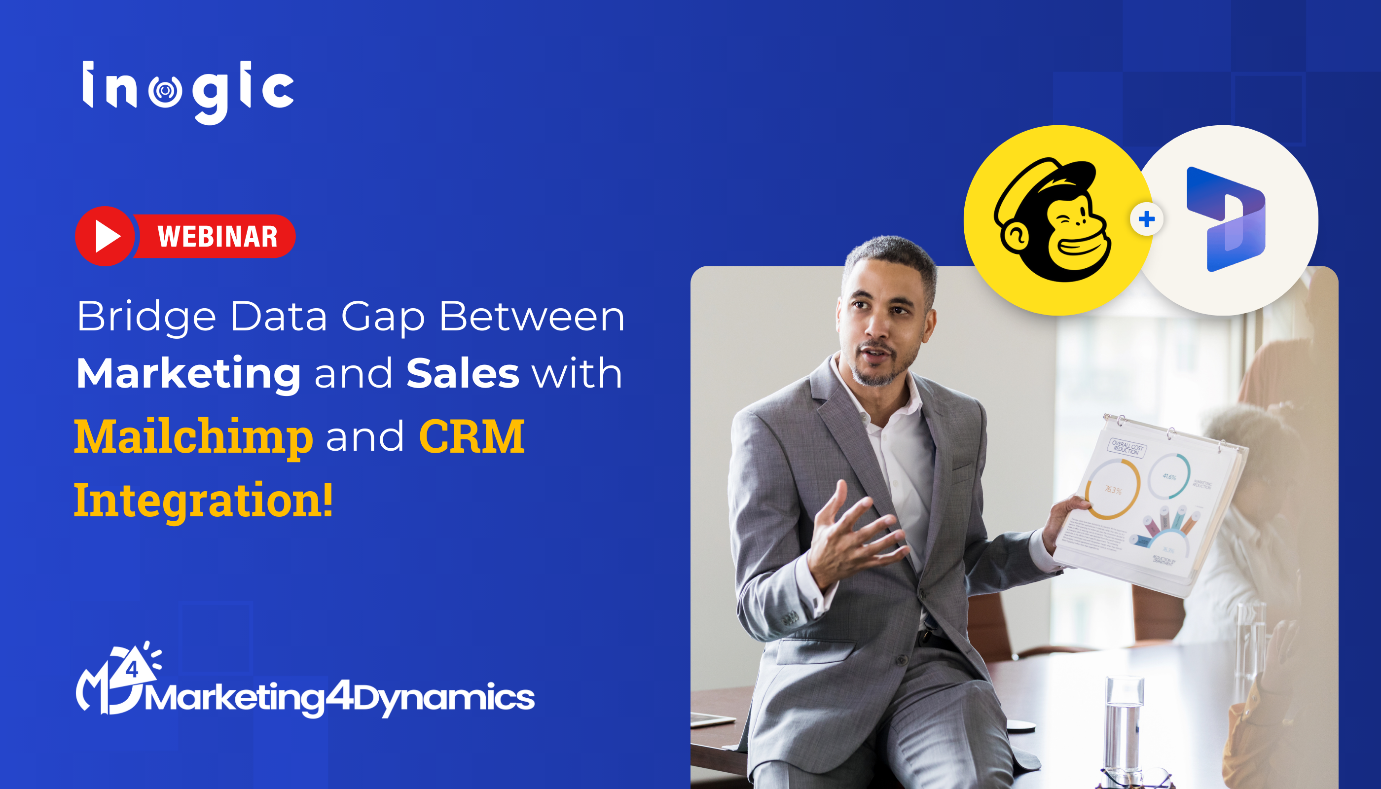 Webinar: Bridge Data Gap Between Marketing and Sales with Mailchimp and CRM Integration!