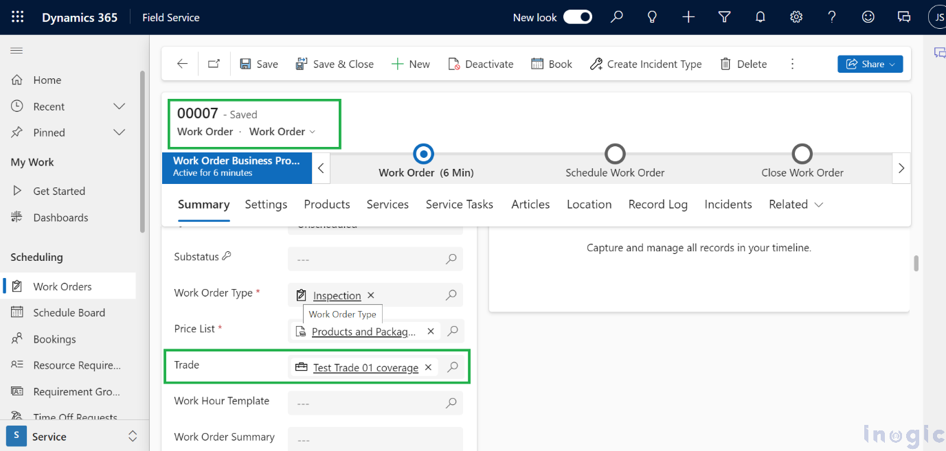 Trades and Trade Coverages in Dynamics 365 