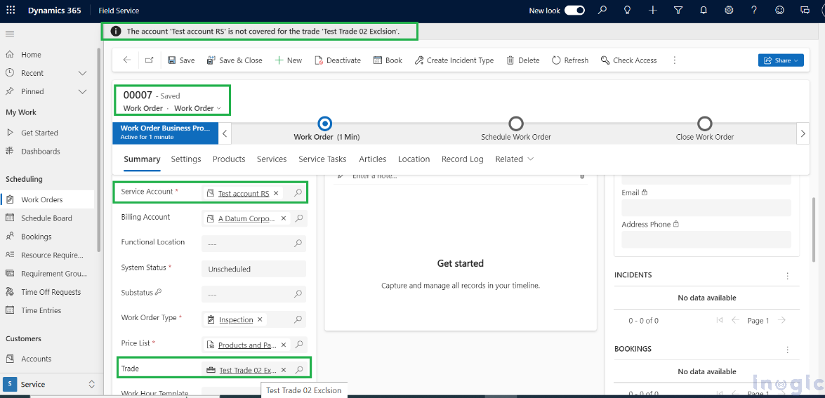 Trades and Trade Coverages in Dynamics 365 