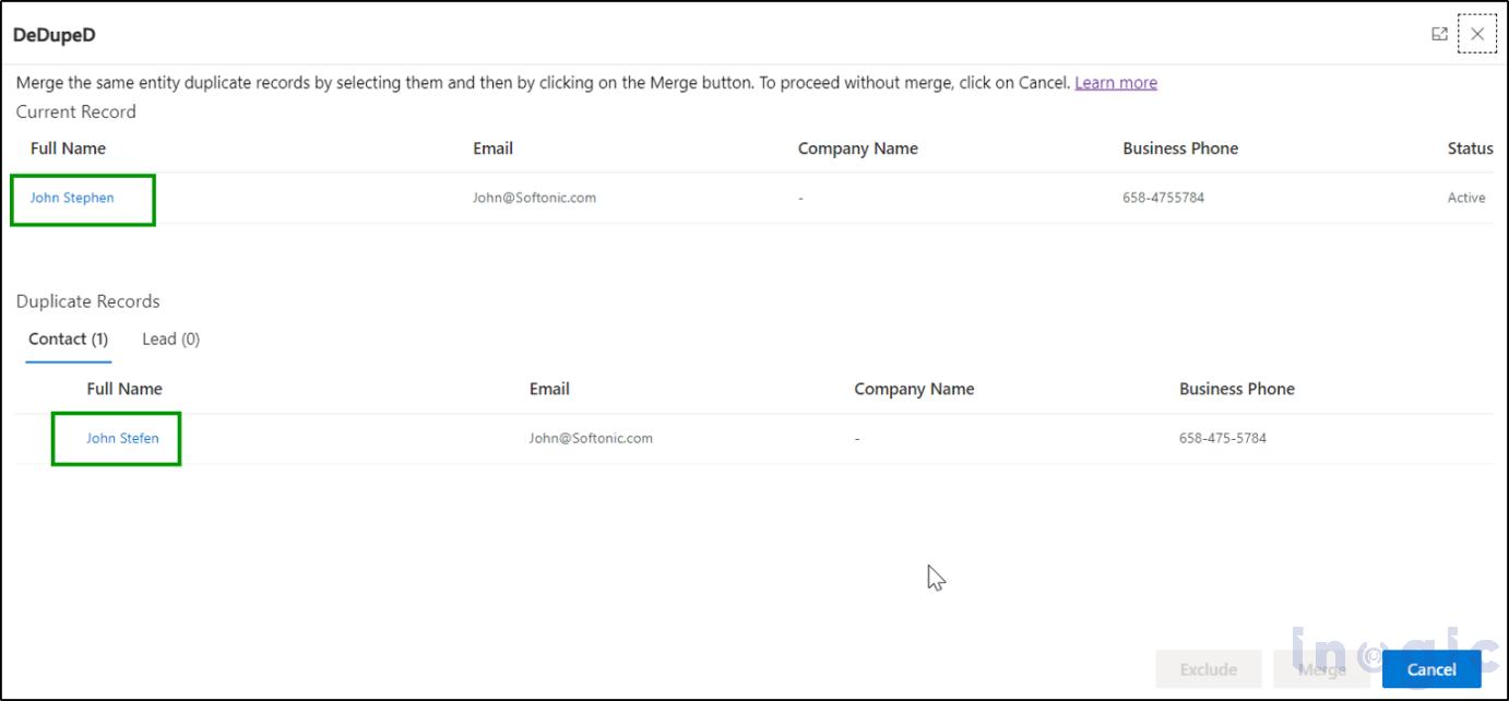 Detect and Merge Dynamics 365 CRM Duplicate Records