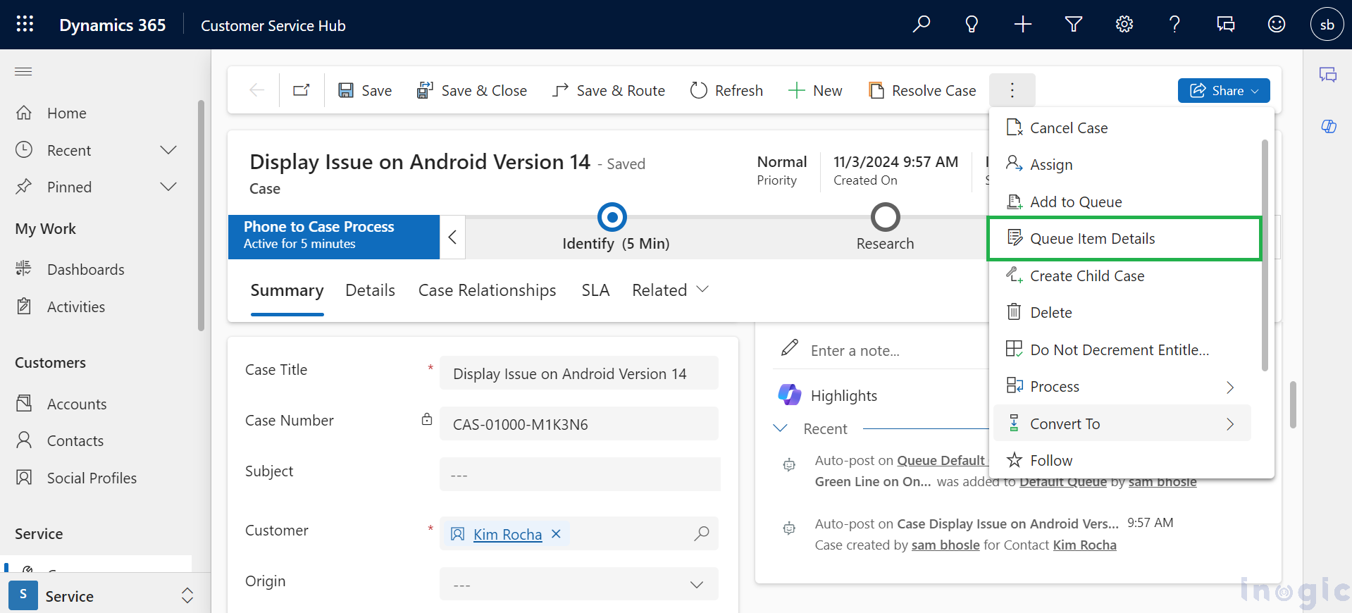 New Queue Items Control in Dynamics 365 Customer Service