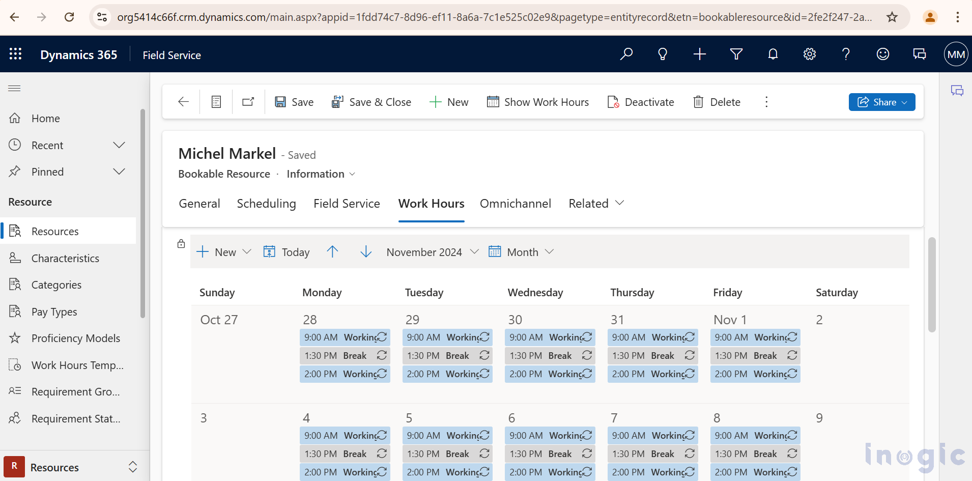 Resource Search Availability API in Dynamics 365 Field Service