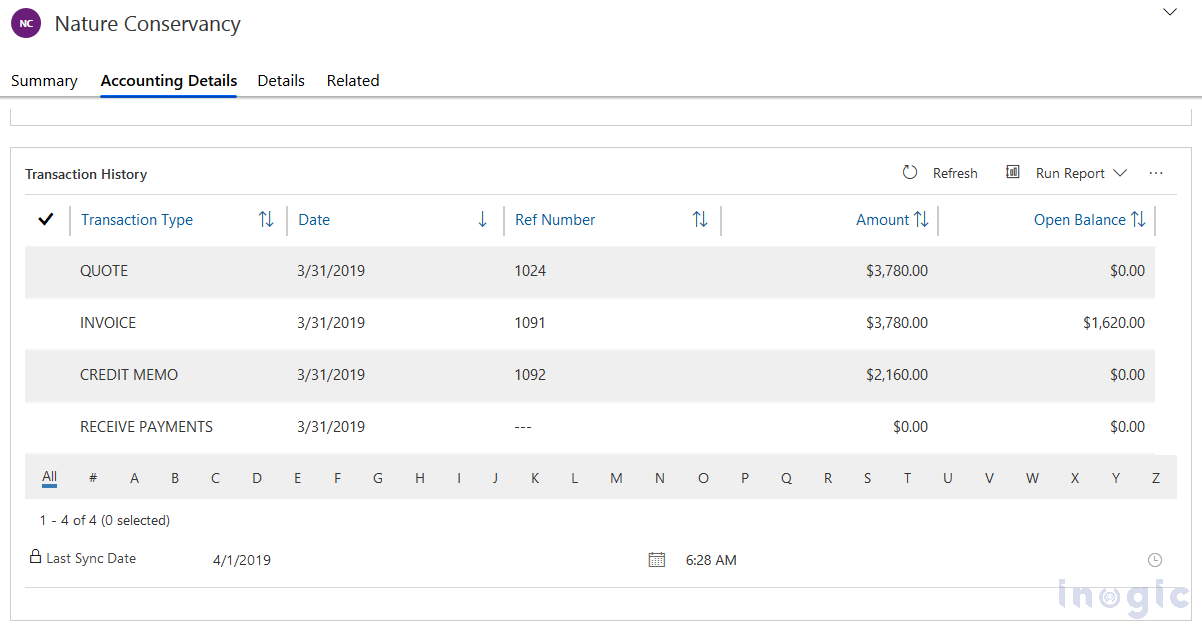 Dynamics 365 CRM with QuickBooks Integration