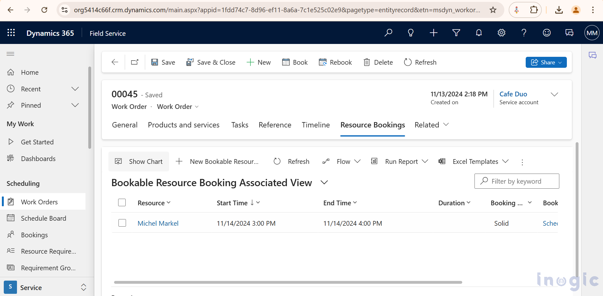 Resource Search Availability API in Dynamics 365 Field Service