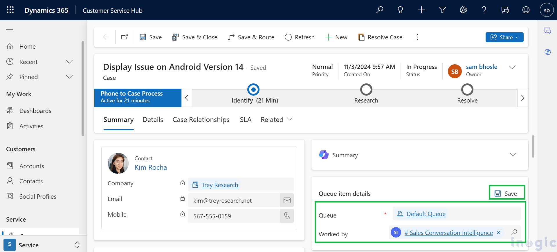 New Queue Items Control in Dynamics 365 Customer Service