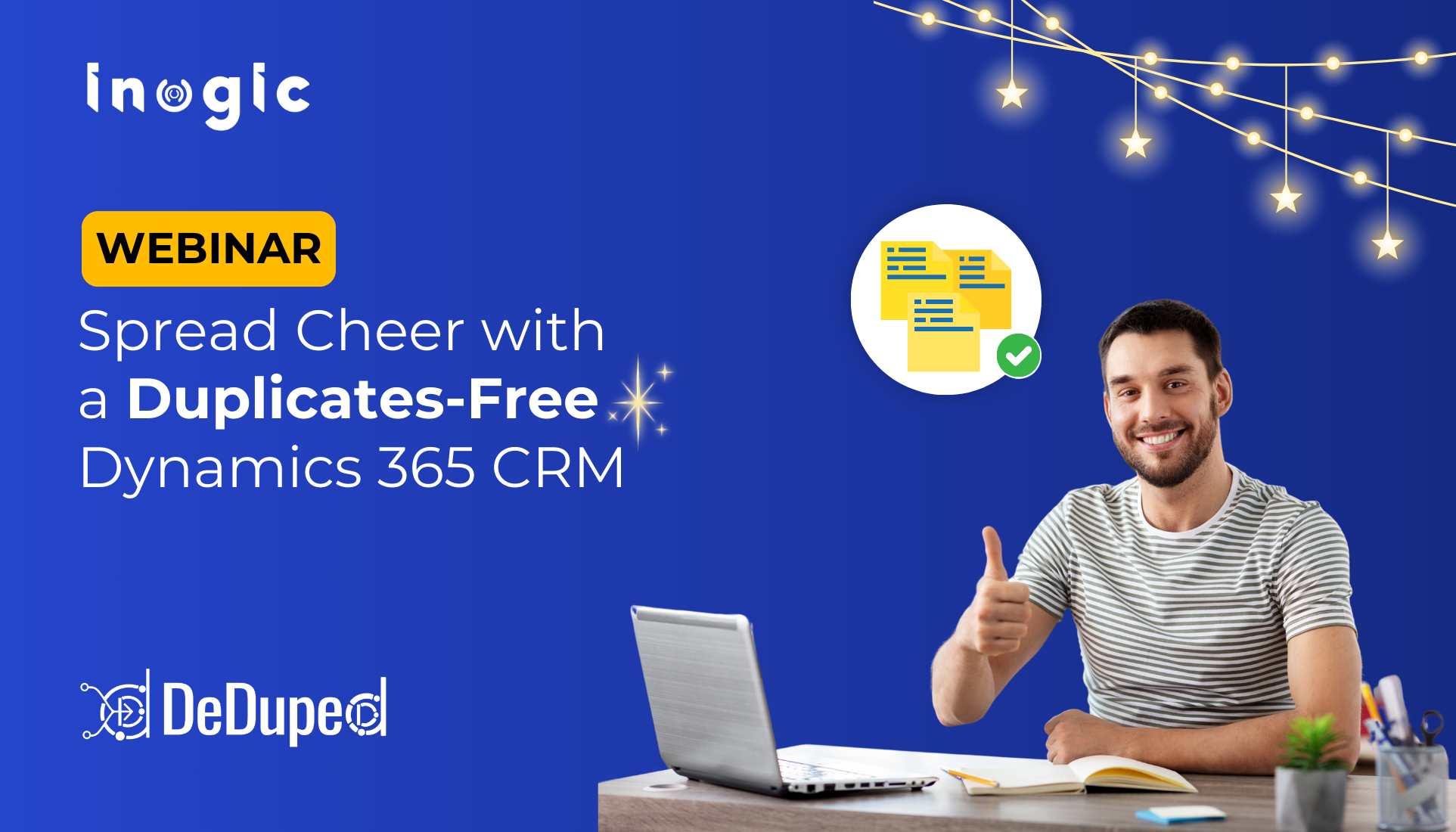 Webinar: Spread Cheer with a Duplicates-Free Dynamics 365 CRM