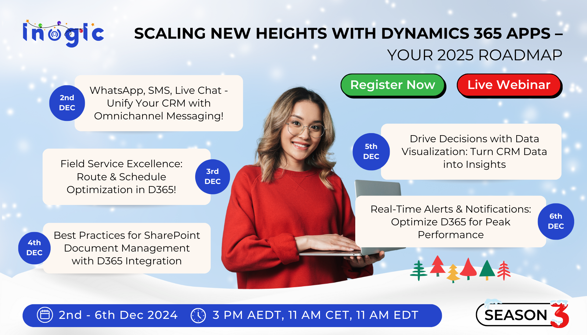 Season 3: Scaling New Heights with Dynamics 365 Apps – Your 2025 Roadmap!