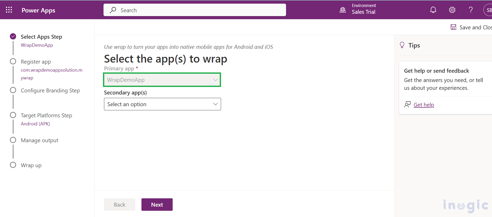 Wrapping Feature in Power Apps