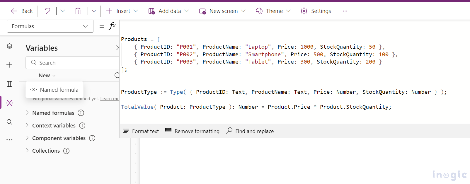 User-Defined Functions and User-Defined Types in Canvas Apps