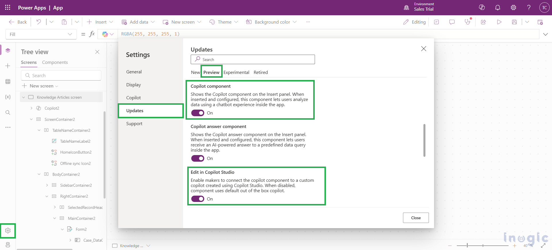 Boosting Canvas Apps with Copilot Control in Power Apps