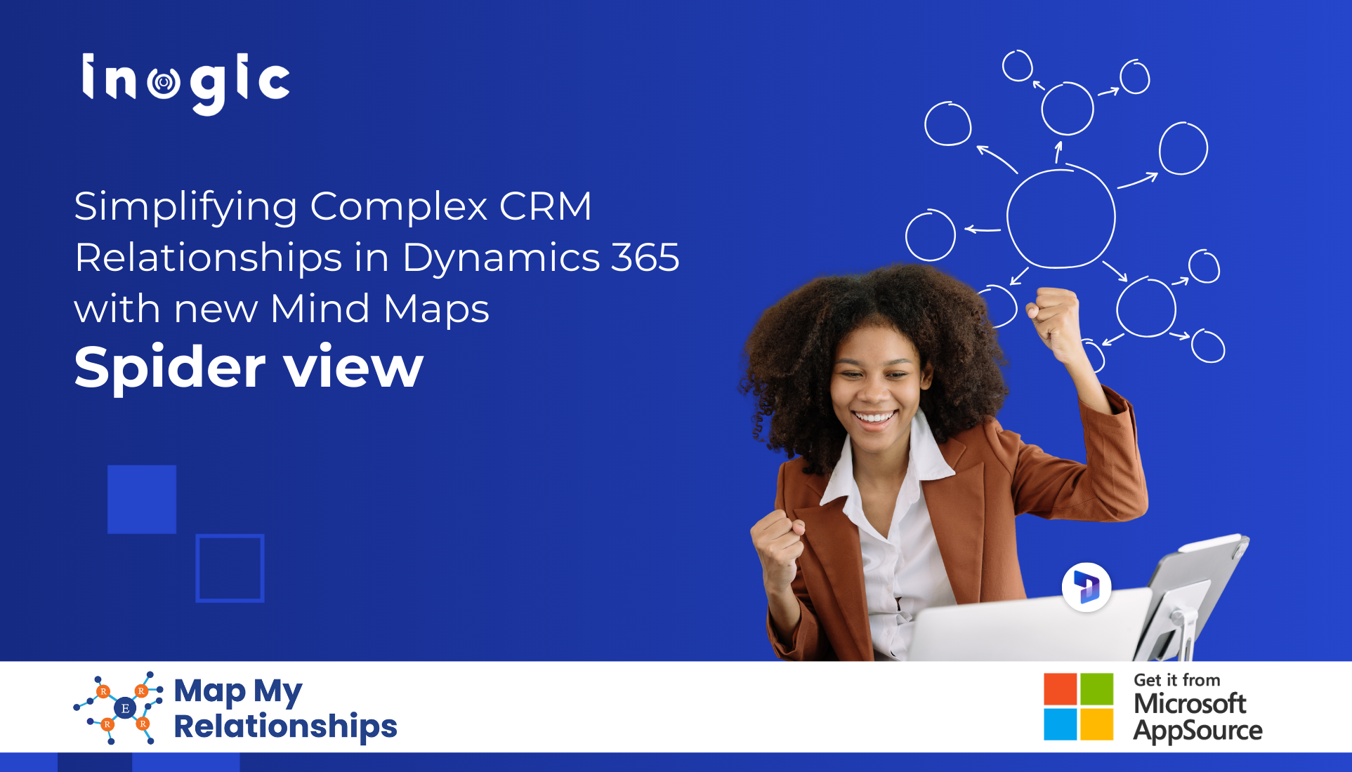 Simplifying Complex CRM Relationships in Dynamics 365 with new Mind Maps Spider view!