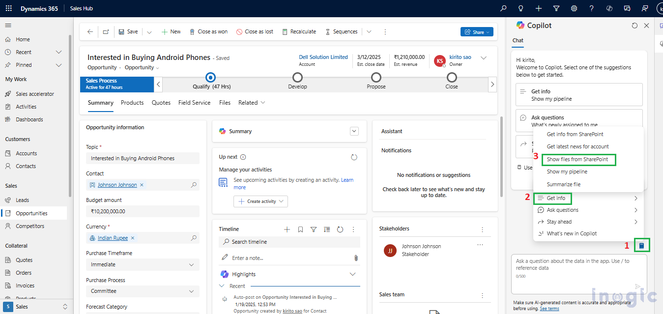 Dynamics 365 Copilot