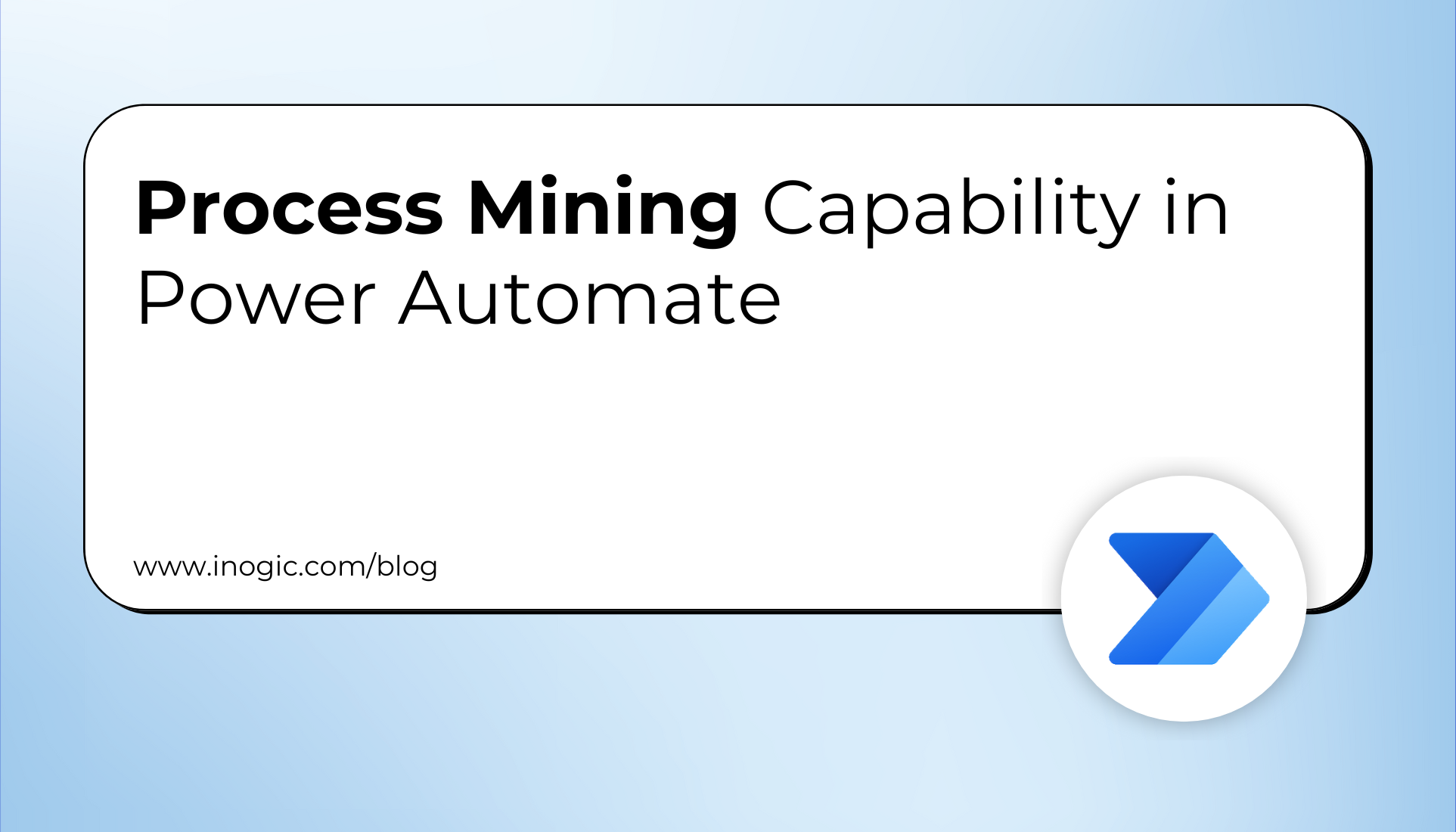 Process Mining Capability in Power Automate