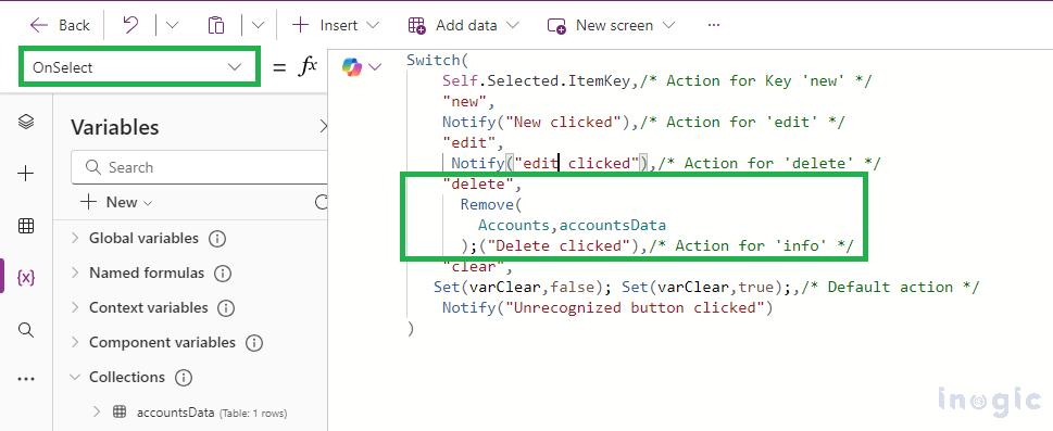 Bulk Actions within Power Apps