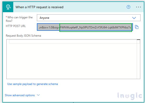 HTTP-Triggered Flow in Power Automate