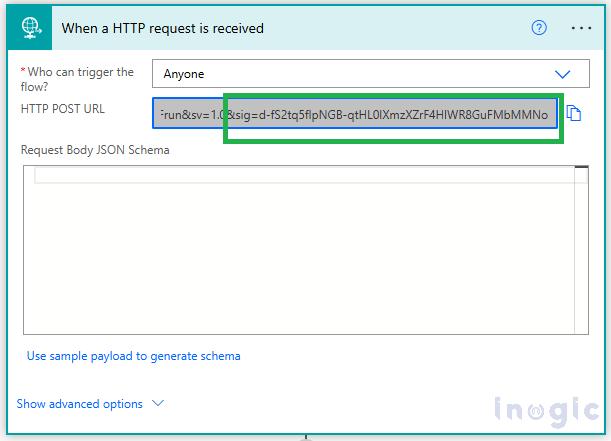 HTTP-Triggered Flow in Power Automate